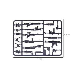 Prato de Arma à Prova de Explosão Brinquedos para Crianças, Série Militar Peças, Exército Nacional, Filme Arma, Peças de Acessório, Construção, K7017, K7028 - Image 5