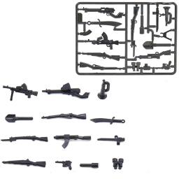 Prato de Arma à Prova de Explosão Brinquedos para Crianças, Série Militar Peças, Exército Nacional, Filme Arma, Peças de Acessório, Construção, K7017, K7028 - Image 2