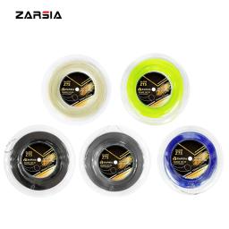 1 carretel zarsia poliéster raquete de tênis corda 1.25mm durável cordas 4g forma redonda formação cordas 200m - Image 2