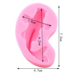 Molde de silicone em forma de peixe 3d, artesanato, faça você mesmo, carpas, fondant, cobertura de cupcake, bolo de chocolate, ferramentas de decoração, argila, moldes de resina - Image 2