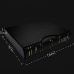 Álbum De Coleção De Couro Para Selo Internacional, Fichário De Moedas, Livro De Notas, PCCB Vazio, MINGT, 3 7 9 Buracos - Image 2