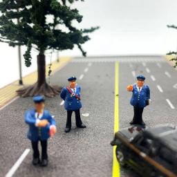 Conjunto De Figura De Modelo De Trem Ferroviário, Dioramas De Cenário, Exibição Diy Em Miniatura, Escala De Ho 1: 87, Layout Oficial De Paisagem - Image 2