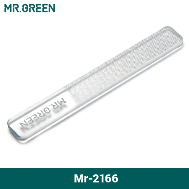 MR.GREEN Limas de Unha Nano Vidro Profissional Manicure Polimento Brilhante