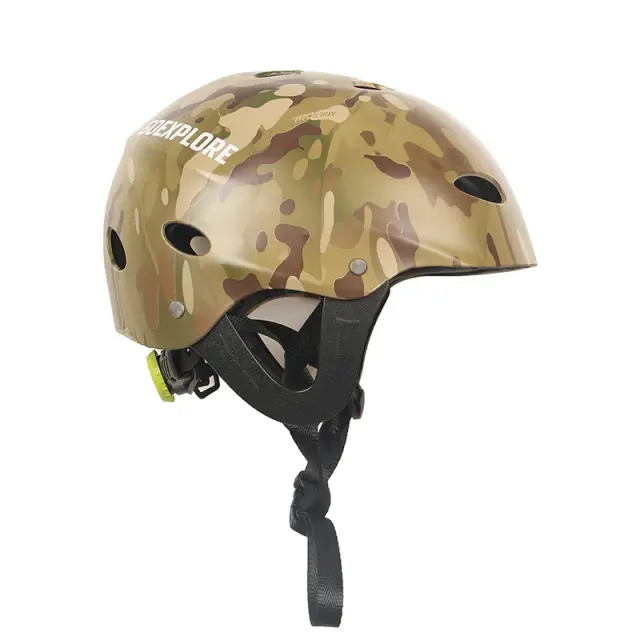 Goexplore-capacete esportivo aquático para homens, ABS, caiaque de barco, patinação, escalada, equipamento de esportes aquáticos, adulto