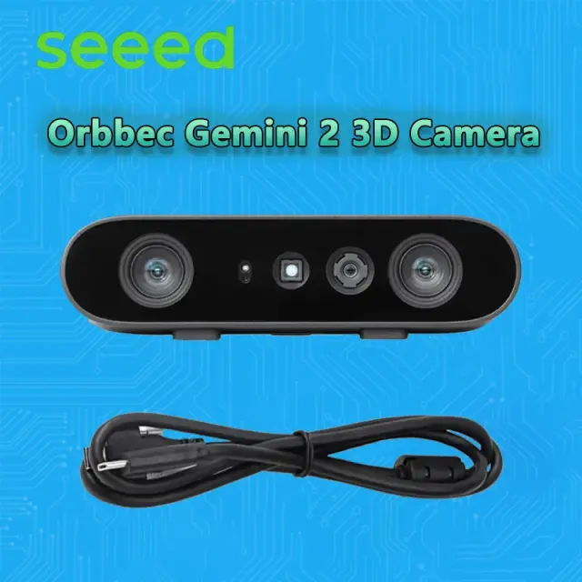 Orbbec Gemini 2 Câmera 3D Active Stereo IR 30fps 0.15-10m Profundidade