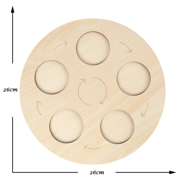 Billbuff Brinquedo Ciclo de Crescimento Animal Montessori 1 Kit