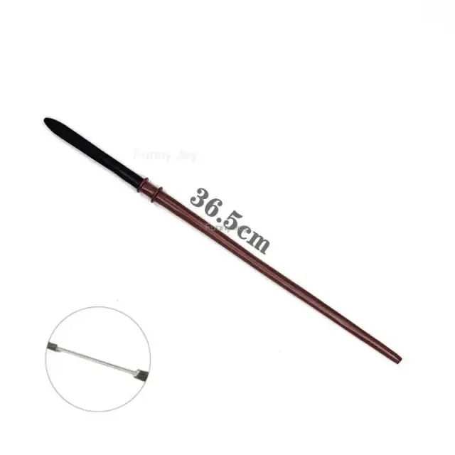 Varinha Mágica Metal Cosplay Anime Acessório Decorativo Brinquedo Crianças 35-40cm
