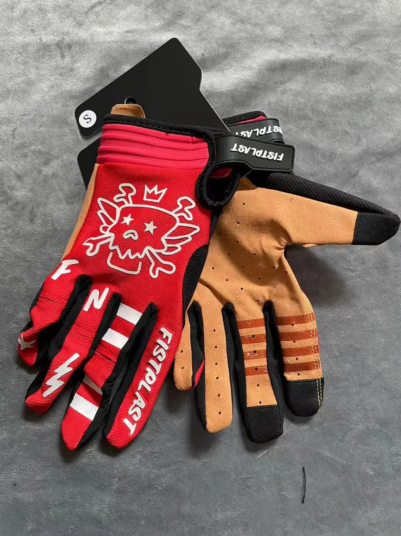 Luva de Esportes ao Ar Livre Resistente ao Desgaste para Motociclismo Off-Road com Tela Sensível ao Toque Fistplast de Alta Estética para Comércio Exterior - Image 1