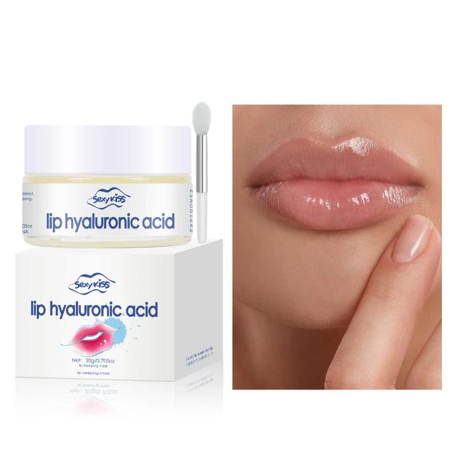 Máscara Labial Noturna de Colágeno com Ácido Hialurônico 20g Hidratação Profunda