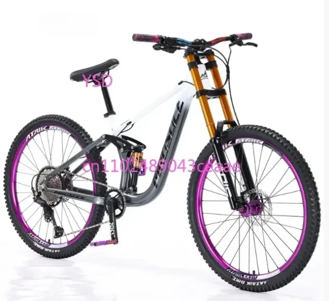 Bicicleta de Alumínio Downhill Aro 27.5 para Homem - Suspensão Total