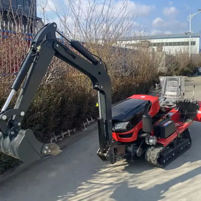 Mini Trator Agrícola Diesel 35HP Personalizado - Cultivador e Trator de Esteira