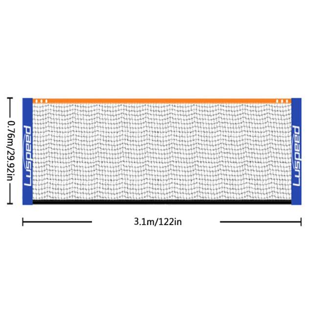 Rede de Vôlei e Tênis Portátil Folding Standard Professional Square Mesh