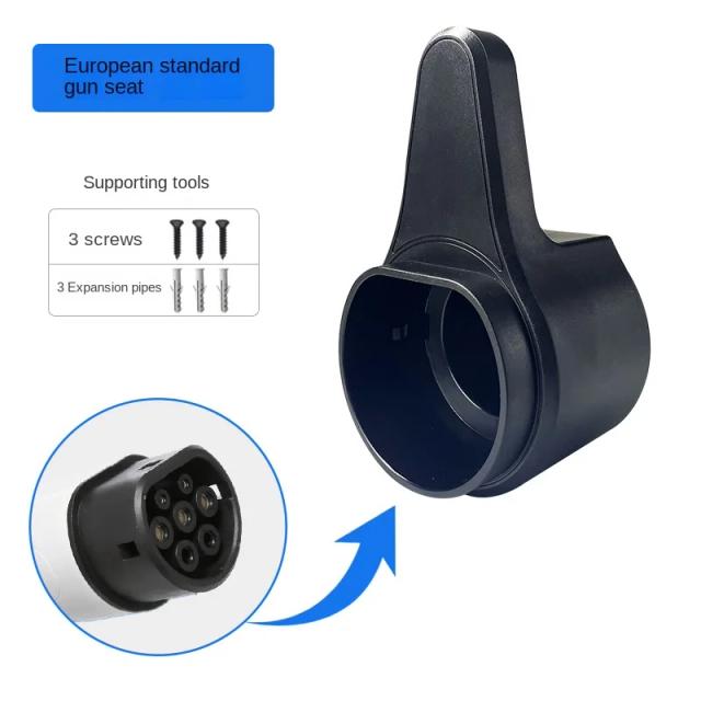 Apeev Tipo 2 Suporte Carregador EV Plug Montagem na Parede 1 Unidade