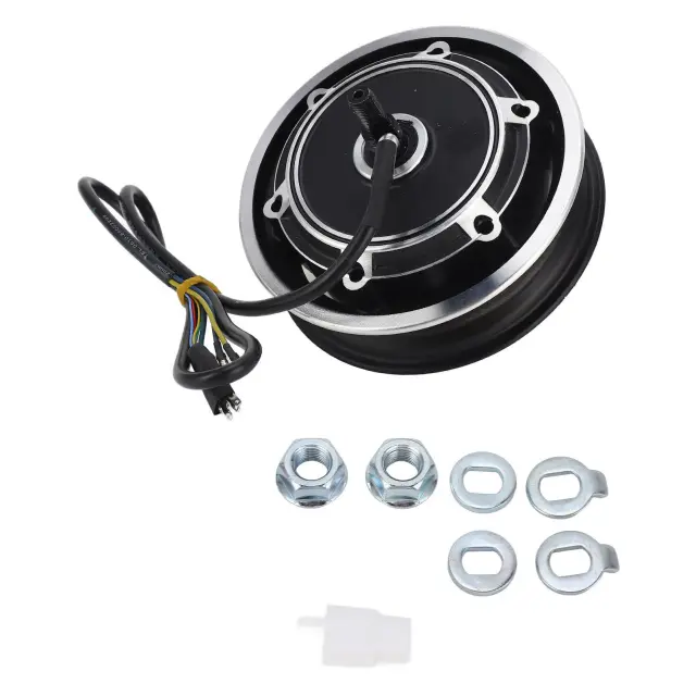 Motor de Cubo para Scooter Elétrica 48V 1000W Freio a Disco 10 Polegadas