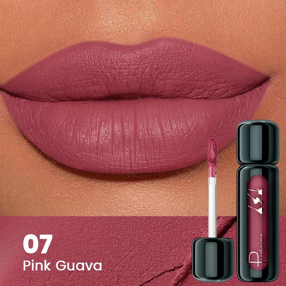 1pc brilho labial de veludo fosco, lama labial líquida altamente saturada, antiaderente de longa duração, todos os tons de pele compatíveis, presente do dia das mães - Image 1
