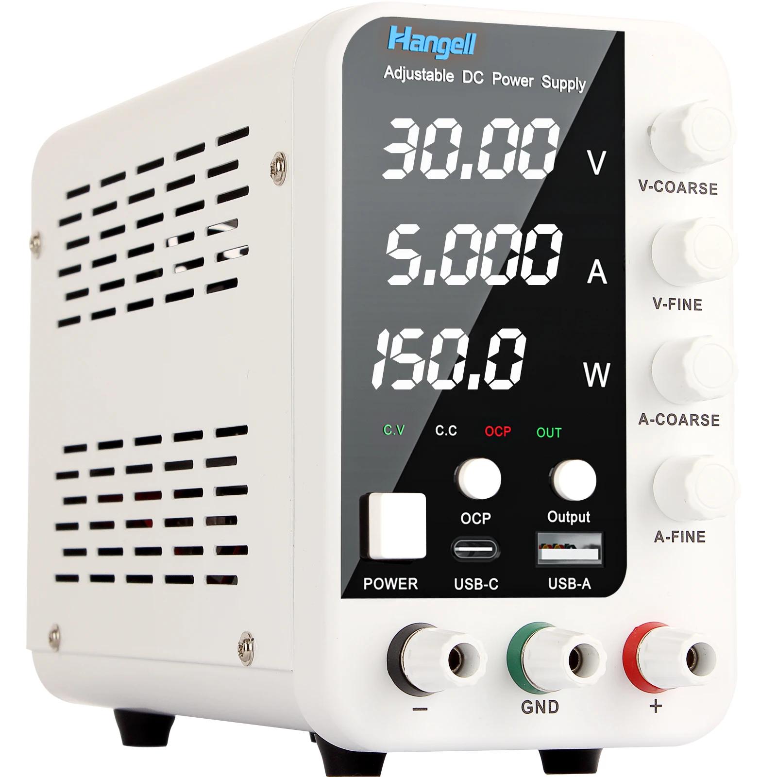 Fonte de alimentação de laboratório dc 30v 60v 120v regulador de tensão ajustável fonte de alimentação de comutação de corrente predefinida liga/desliga - Image 1