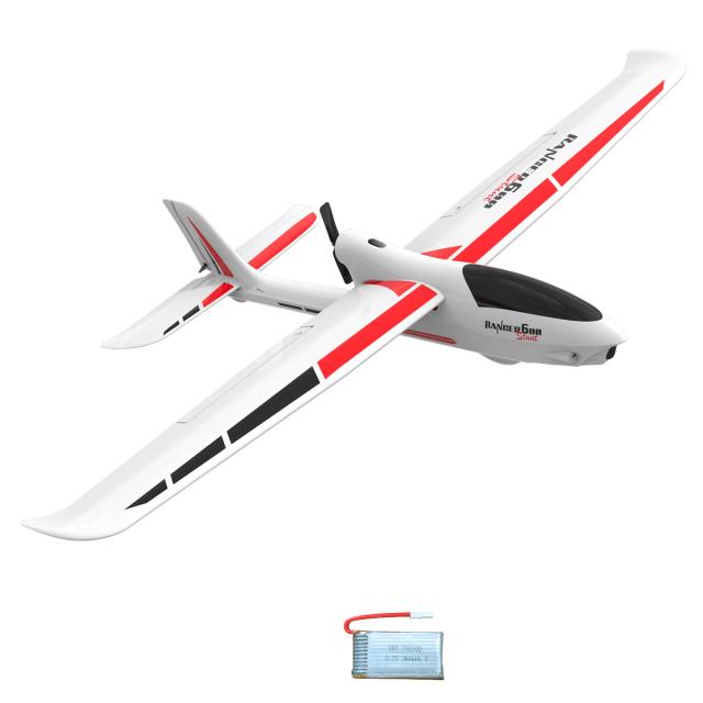 Volantex Ranger 600 RC Avião PP Espuma 600mm Asa Fixa 2.4G 4CH com Giroscópio 6 Eixos