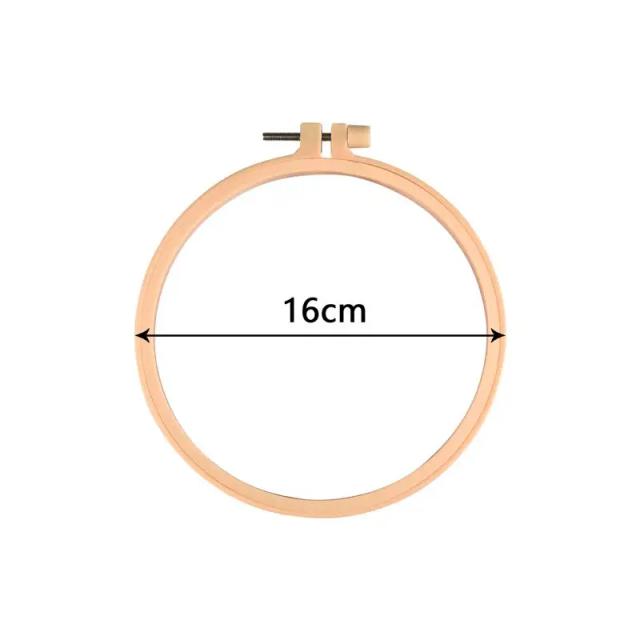 Argola de Bordado Plástico 7.3-27cm