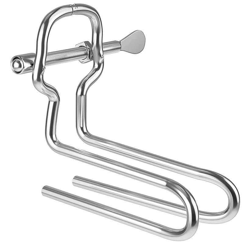 Expansor anal de metal dilatador vaginal espalhador enorme espéculo masturbação plug fisting brinquedo sexual masculino feminino ânus exótico acessórios - Image 1