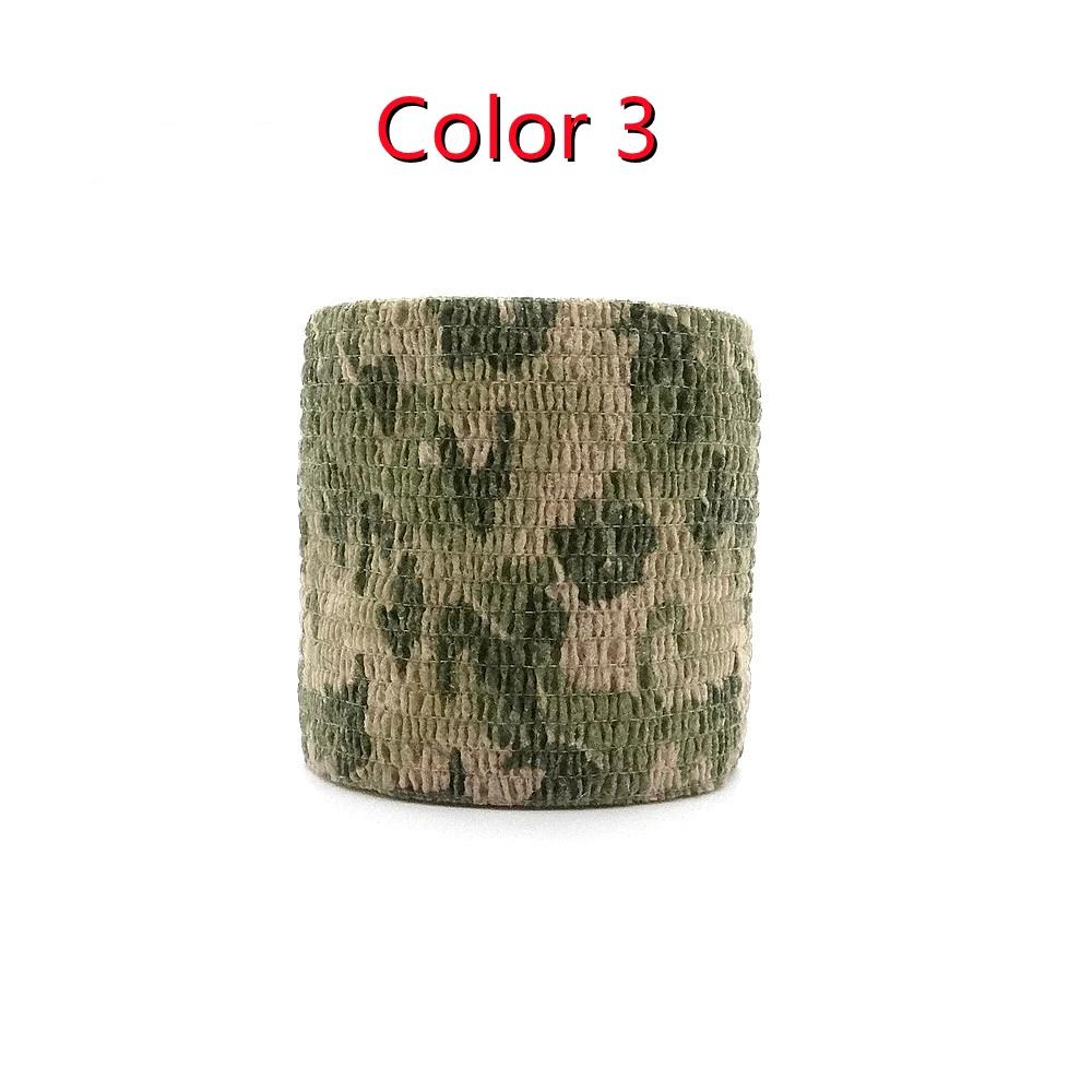 1 rolo u escolha 4.5m * 5cm impermeável ao ar livre camo caminhadas acampamento caça camuflagem fita furtiva envoltórios - Image 1