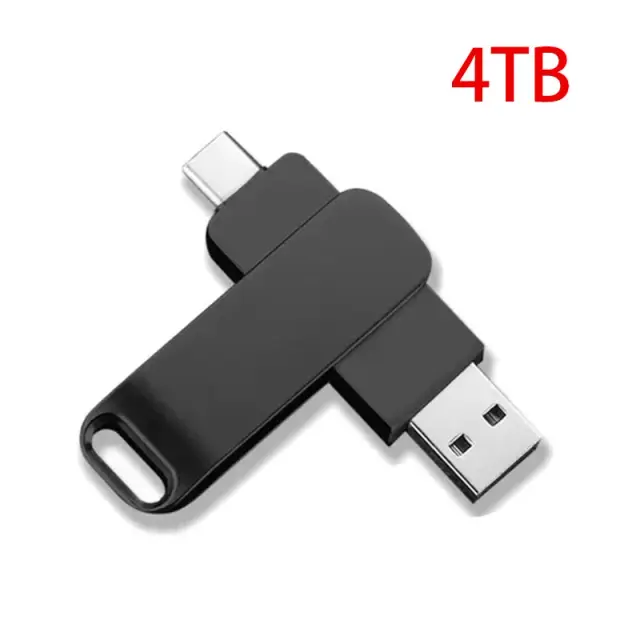 Pen Drive Metálico USB 3.2 de Alta Velocidade 64TB