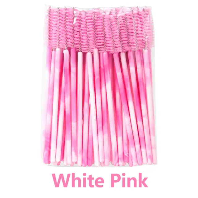 ANNAFRIS Escova de Cílios Descartável Soft Head Cristal 50 Unidades