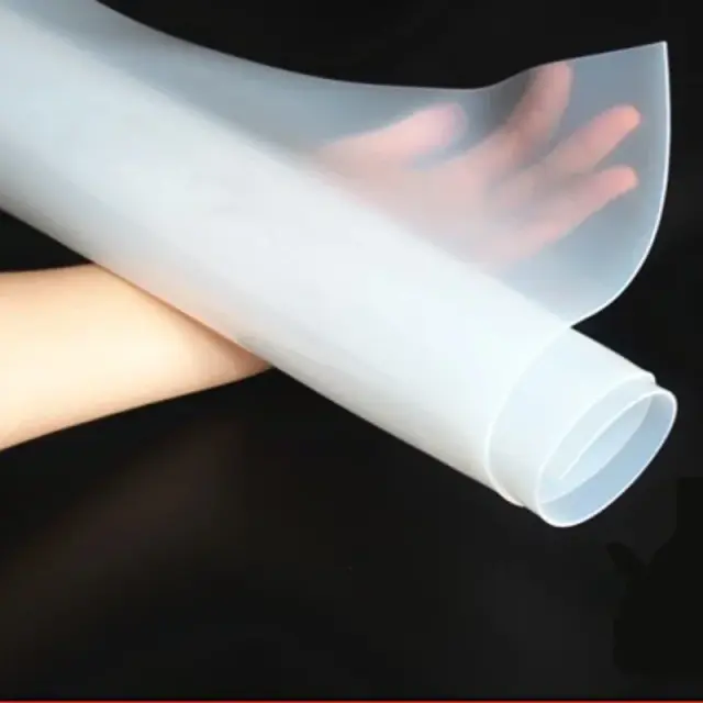 Folha de Silicone Transparente 500mm x 500mm - Alta Qualidade e Flexibilidade