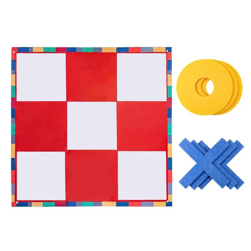 XO Xadrez e Cartas: Brinquedo Interativo para Ambientes Internos e Externos, Jogo de Lazer Esportivo para Cooperação em Equipe, Jogo de Festa para Adultos e Carnaval - Image 1