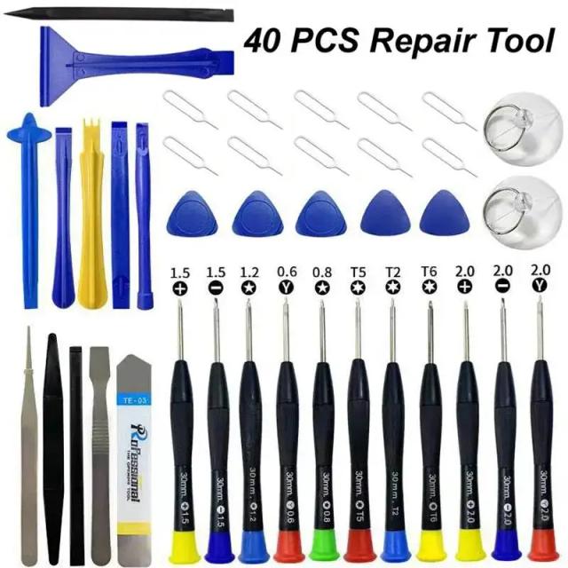Kit de Ferramentas para Reparo de Celular 40 em 1