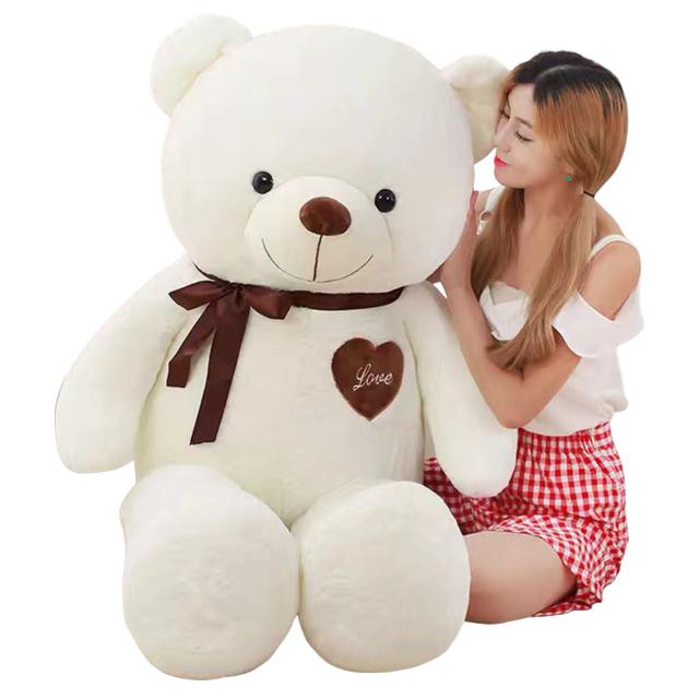 Urso de Pelúcia Gigante 60cm - Maciez Premium para Companhia e Decoração