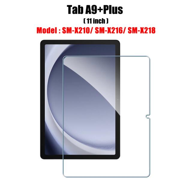Protetor de Tela Vidro Samsung Galaxy Tab S6 Lite S8 S9 S7 FE S9 FE A8 A9 Plus 12.4