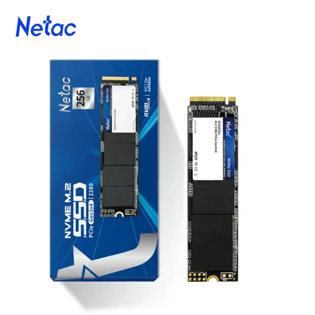 Netac M.2 SSD 512GB PCIe NVMe Unidade de Estado Sólido para Portátil e Desktop