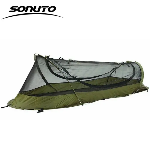 Sonuto Tenda de Camping e Montanhismo para 1 Pessoa Leve à Prova d'Água