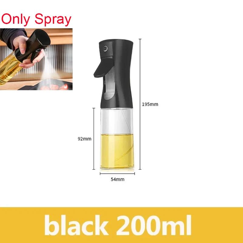 Spray de Óleo de Cozinha 2 em 1 de 500ml, Garrafa de Spray de Azeite para Dispensar Óleo, Ferramenta de Cozinha para Churrasco, Assar, Pic-nic - Image 1