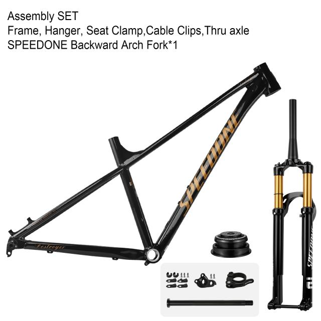 SPEEDONE Quadro MTB Alumínio BOOST 29er/27.5er - Leveza e Performance