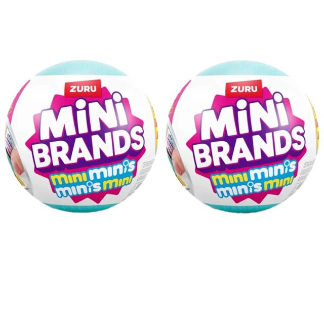Zuru Mini Brinquedos Kawaii Comida Miniatura Surpresa Colecionável