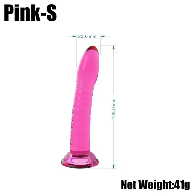 Plug Anal Silicone Macio Massageador de Próstata - Rosa