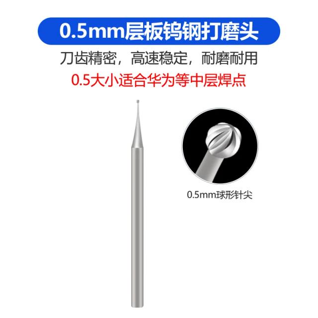 3 Peças Pontas de Caneta de Moagem de Precisão 0.3mm 0.4mm 0.5mm Universal para Caneta de Moagem 2.35mm