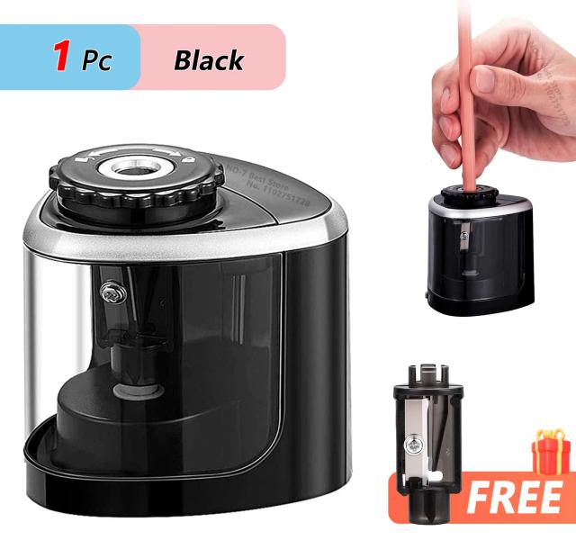 Tenwin Apontador Elétrico Automático de Mesa Portátil 6-8mm para Estudantes e Escritório
