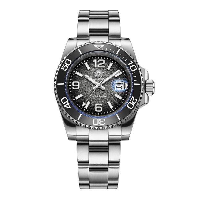 Addiesdive Relógio Masculino Quartzo 41mm Mergulho 200m Cerâmica Luminoso