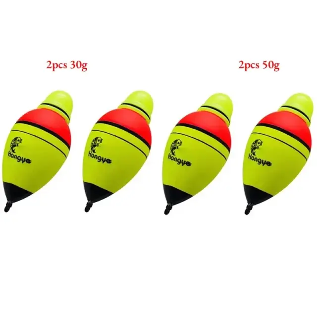 EVA Luminosa Pesca Noite Flutuador Luz Vara 2/4 pçs