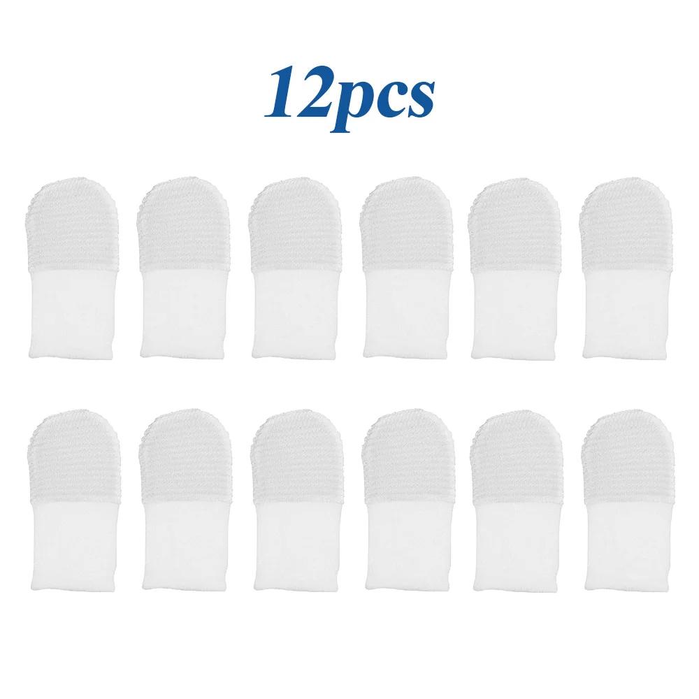 10/20 Peças Escova de Dedo para Remoção de Tártaro em Pets, Protetores de Dedo Duplos de Tecido para Cães e Gatos, Cuidado Oral para Remoção Profunda de Manchas - Image 1