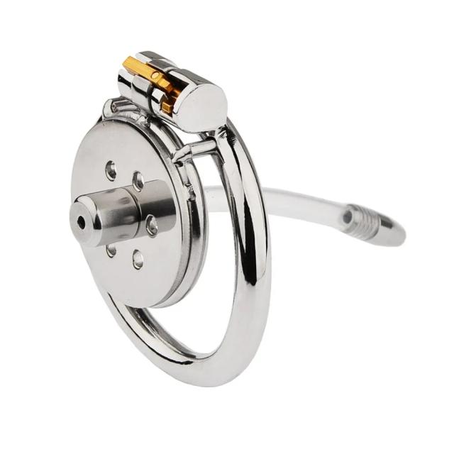 Dispositivo de Gaiola de Castidade Masculino Super Mini Aço Inoxidável