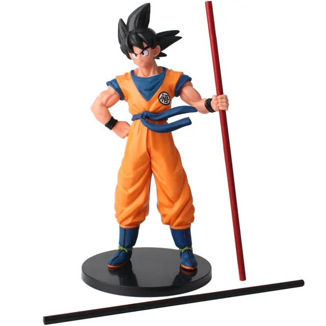 Dragon Ball Son Goku Super Saiyan Figura de Ação 22cm Colecionável para Crianças