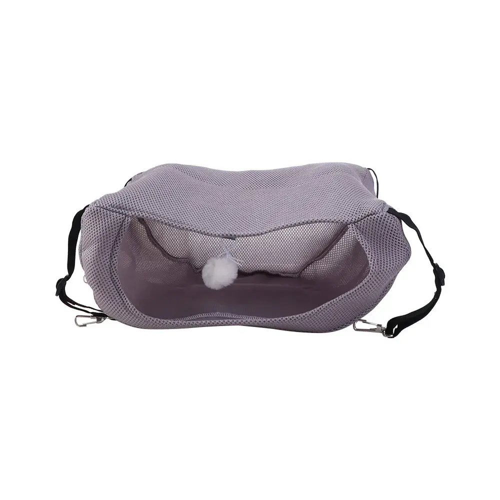 Cama Suspensa de Malha Respirável para Gatos, Fácil de Fixar, Casa de Dormir Aconchegante e Espessa para Gaiola de Gatos e Porquinhos-da-Índia - Image 1