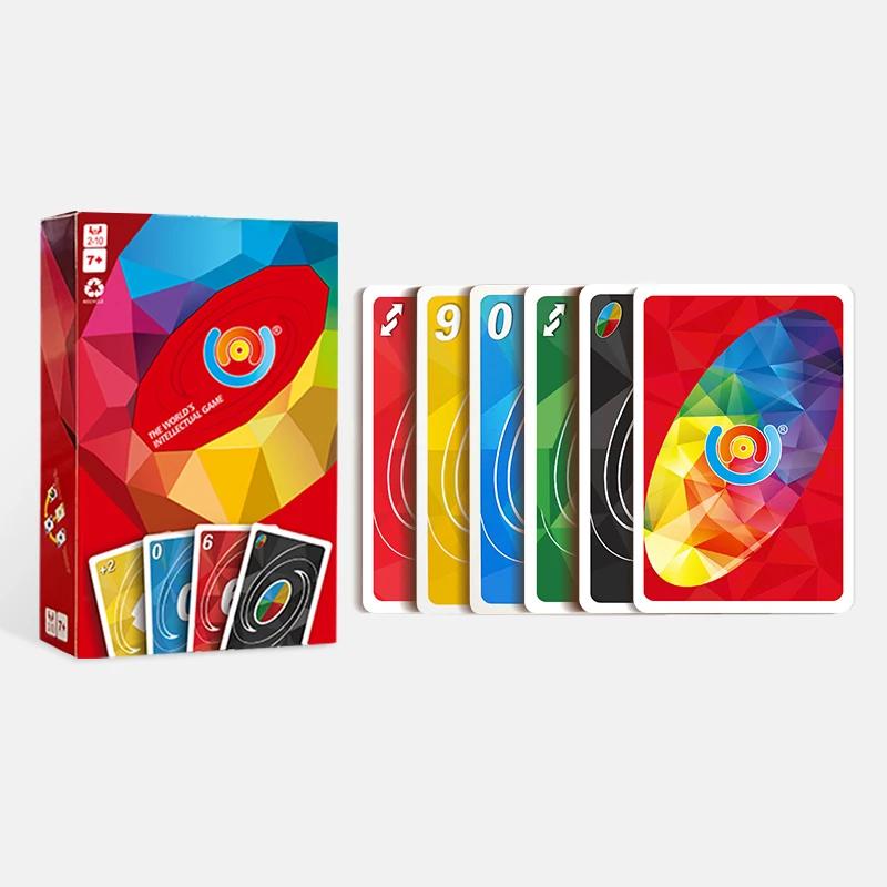 UM FLIP! Jogos de tabuleiro jogando cartas com 112 cartas presente para criança tabuleiro família adulto jogo noite para jogadores 7 anos brinquedo mais velho - Image 1
