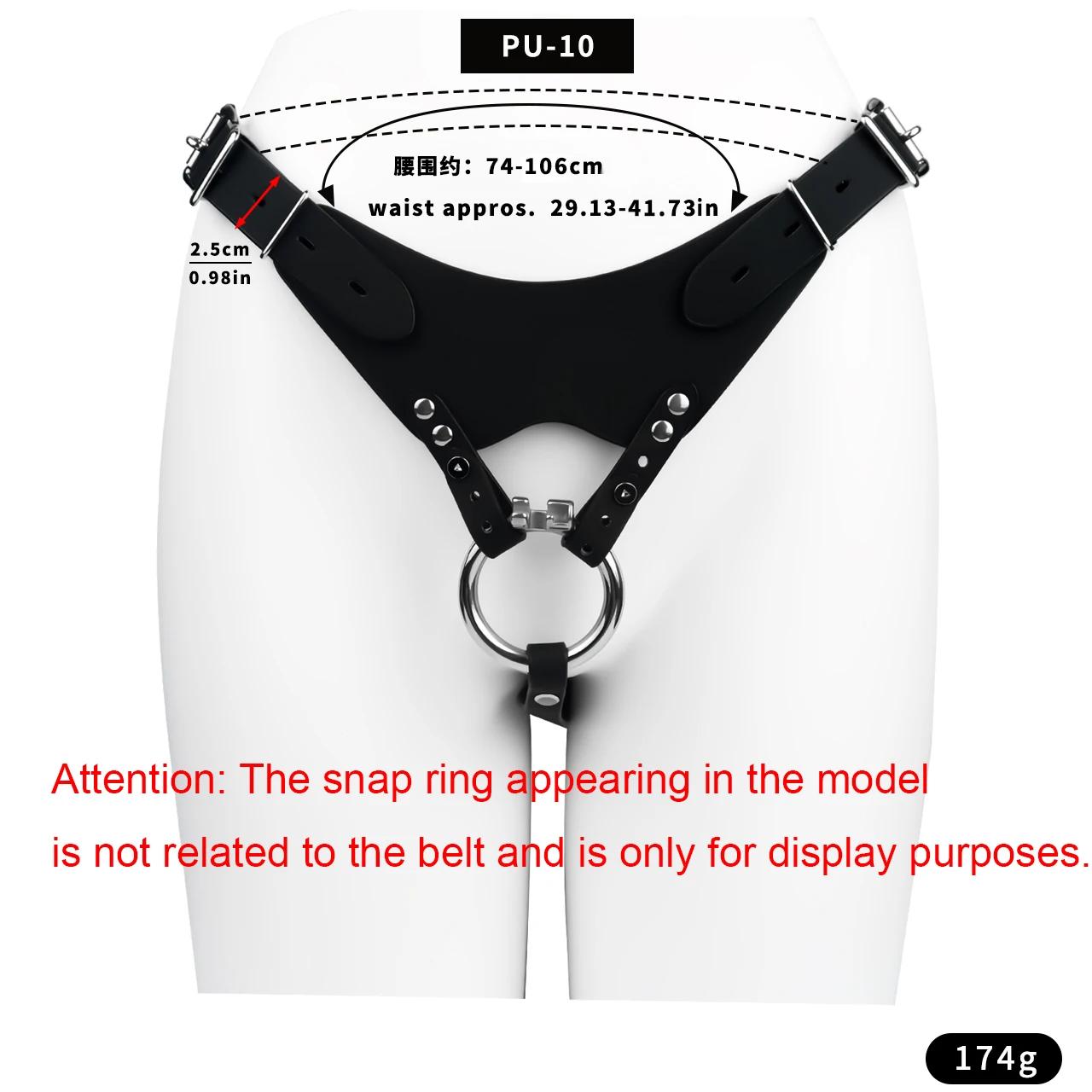 LICKER ABS Gaiolas de Castidade Ventiladas, Cadeado de Pênis com Cinto de Lealdade, Brinquedos Sexuais BDSM para Homens, Acessórios Eróticos para Gays e Sissies - Image 1