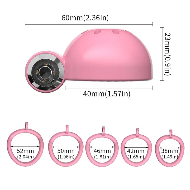Gaiola de castidade masculina, bloqueio uretral erótico, brinquedos sexuais, dispositivo, anel peniano masculino com 3 tamanhos sm, produtos gaiola, castidade, manga peniana, sissy - Image 1