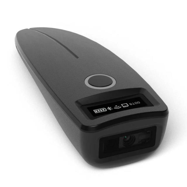 Scanner de Código de Barras 1D 2D Bluetooth Mini Pocket QR Reader IOS Android Windows 130mm