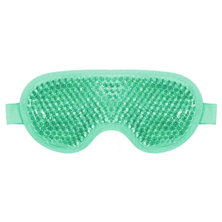Máscara Facial e para Olhos de Gel Refrescante, Compressas Quentes e Frias com Pérolas de Gel, Máscara de Gelo para Rosto e Olhos, Compressas para Dormir e SPA Facial - Image 1